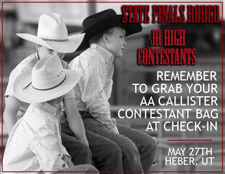 Callisters's tweet photo. Jr High Rodeo State Finals - @uhsra
#jrhighrodeofinals #rodeocontestants #heberutah #utah #callisters #aacallisters https://t.co/BIRrUwleK4