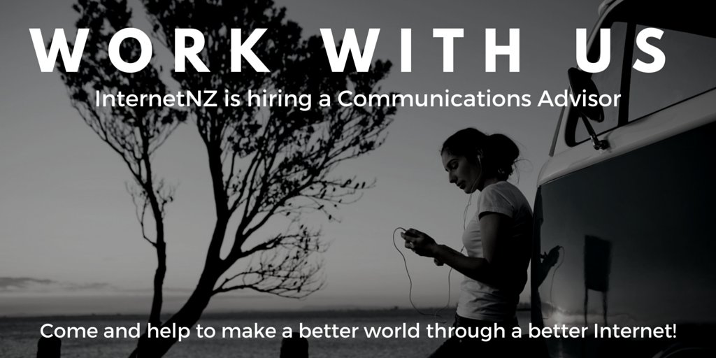 InternetNZ's tweet image. Have some comms experience, technical knowledge and an eye for detail? InternetNZ is hiring! internetnz.nz/about/jobs
