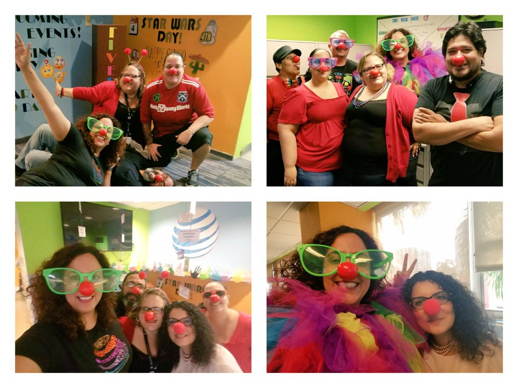 Showing our support. #RedNoseDay #RedNose4Kids  #LifeAtATT