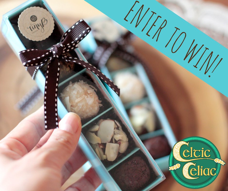 tinyBchocolate's tweet photo. Don't miss your chance to #win a box of #tinyBchocolate! Enter @CelticCeliac's giveaway here https://t.co/wmMV1pQ0f6 https://t.co/LgQwT1gqHi
