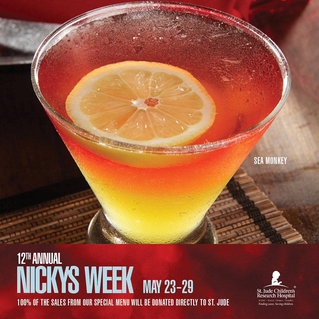 RAsushi's tweet photo. We're honored to celebrate the life of Nicky Mailliard, with our 12th annual #NickysWeek, benefiting @StJude. https://t.co/Ki80FfVbil