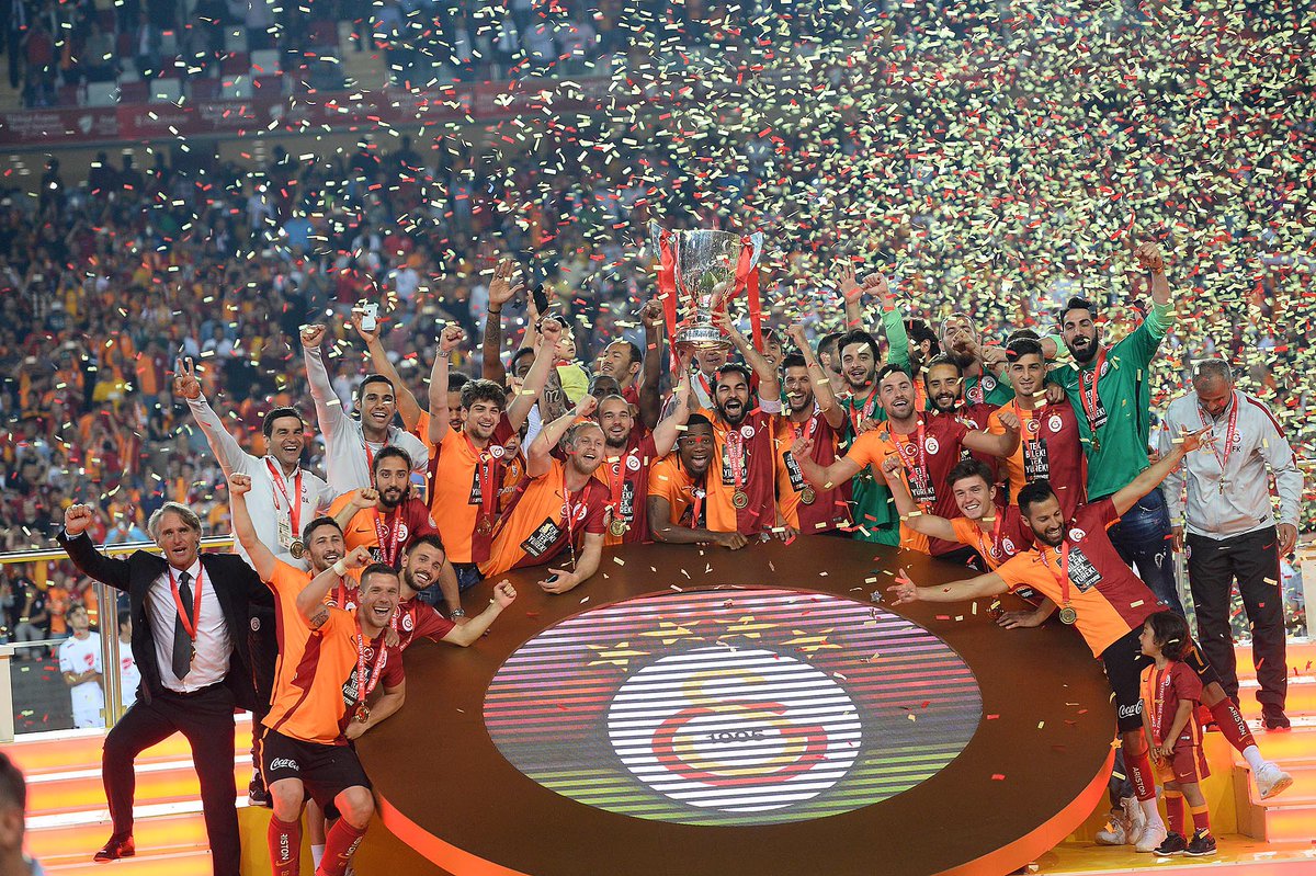 GalatasaraySK's tweet photo. İNANMAYIN DEMİŞTİK! 
1962-63 🏆
1964-65 🏆
1995-96 🏆
2004-05 🏆
2015-16  🏆 https://t.co/2JtpTlkQrL
