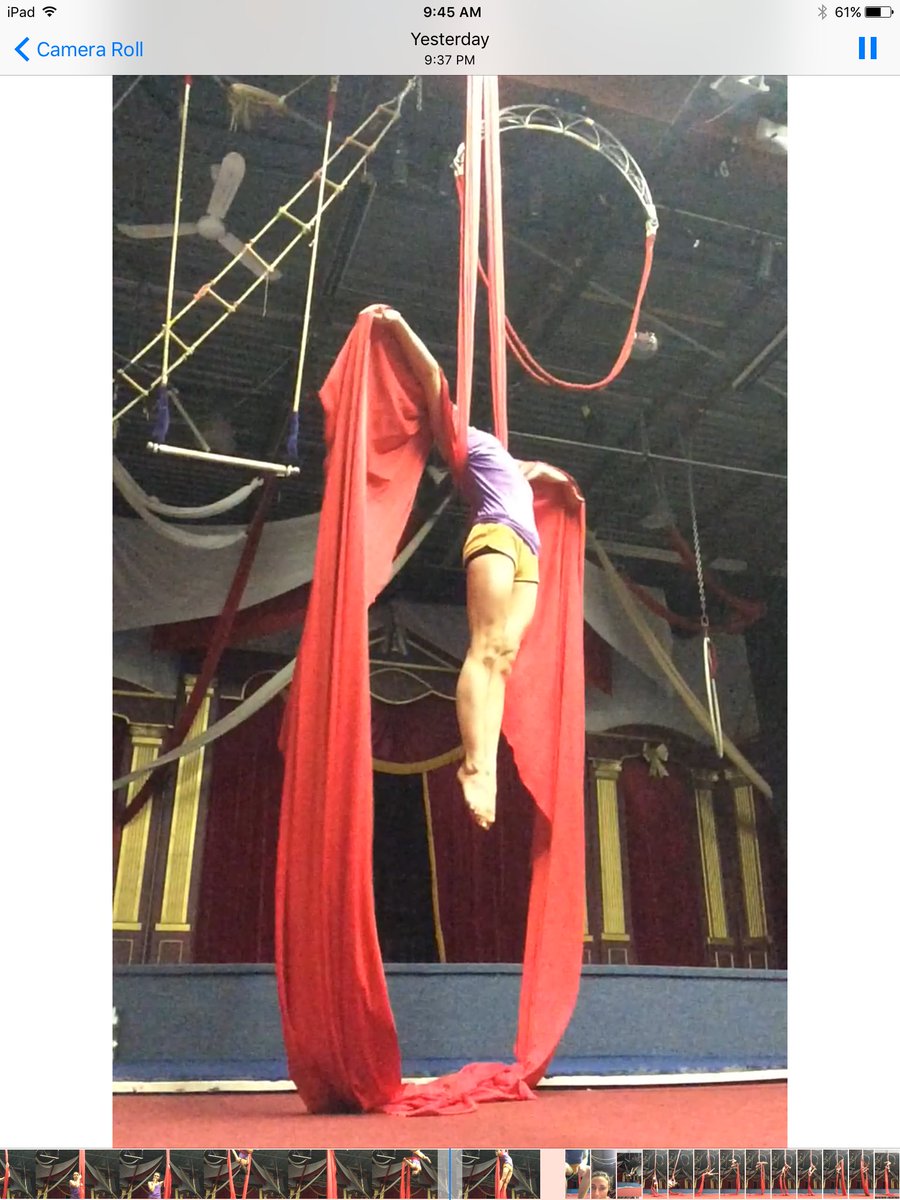 TCirqusArts's tweet photo. #practice makes you grow #wings. 

#silks #aerialsilks #acrobat #aerialist #Toronto #event ideas #torontoevents https://t.co/dWg7Uf01P0