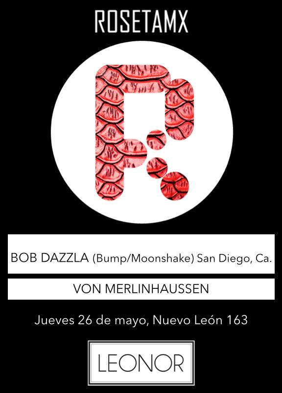 Los esperamos hoy con Bob Dazzla de San Diego, California a cargo de la música. <a href="/RosetaMX/">ROSETA</a> #juevesdeleonor