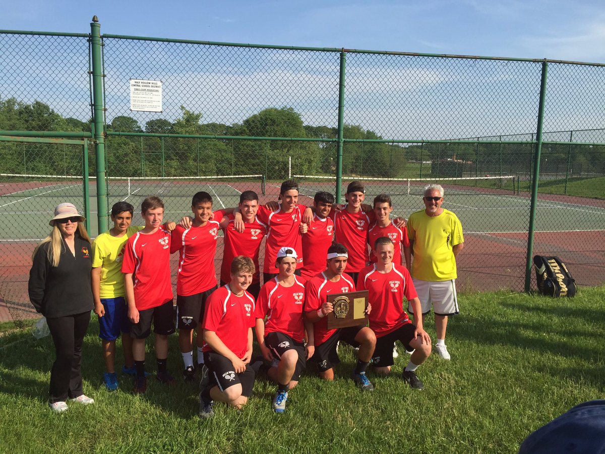 GeneMorris's tweet photo. .@HSWTennis are your 2016 Suffolk boys tennis champs. https://t.co/ipw03ZcdJq