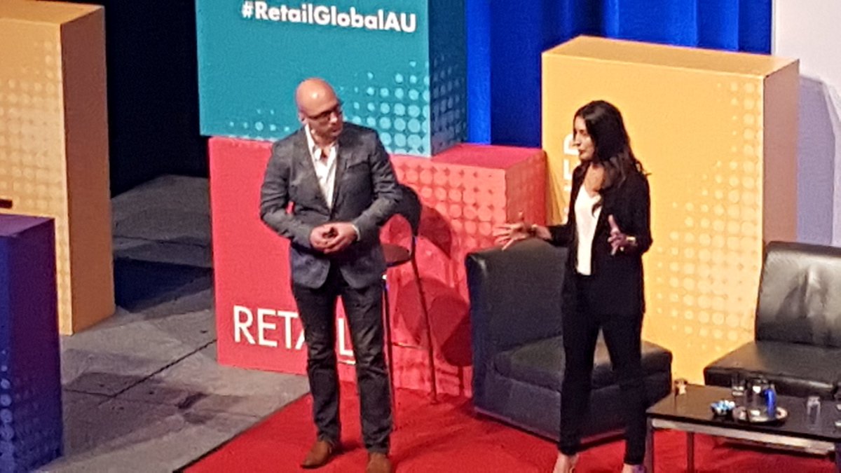 The future starts now with <a href="/JaredWeinerNYC/">Jared Weiner</a> and <a href="/ErOrange/">Erica Orange</a> Future Hunters #RetailGlobalAU