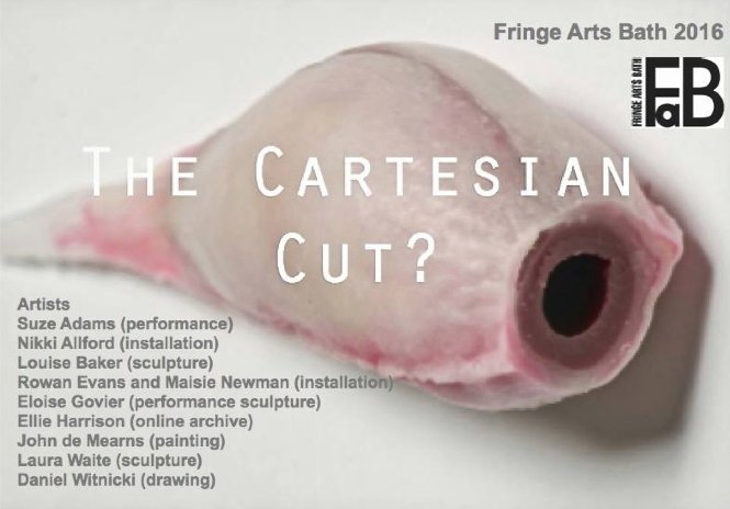 LR_Waite's tweet photo. Excited to see my work in #cartesiancut? w @loubakerartist + many others tomorrow! @FringeArtsBath @eloisegovierart https://t.co/cCVPkRpKEU