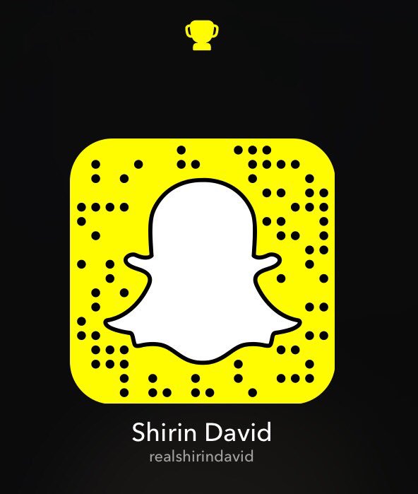 Shirin david snap