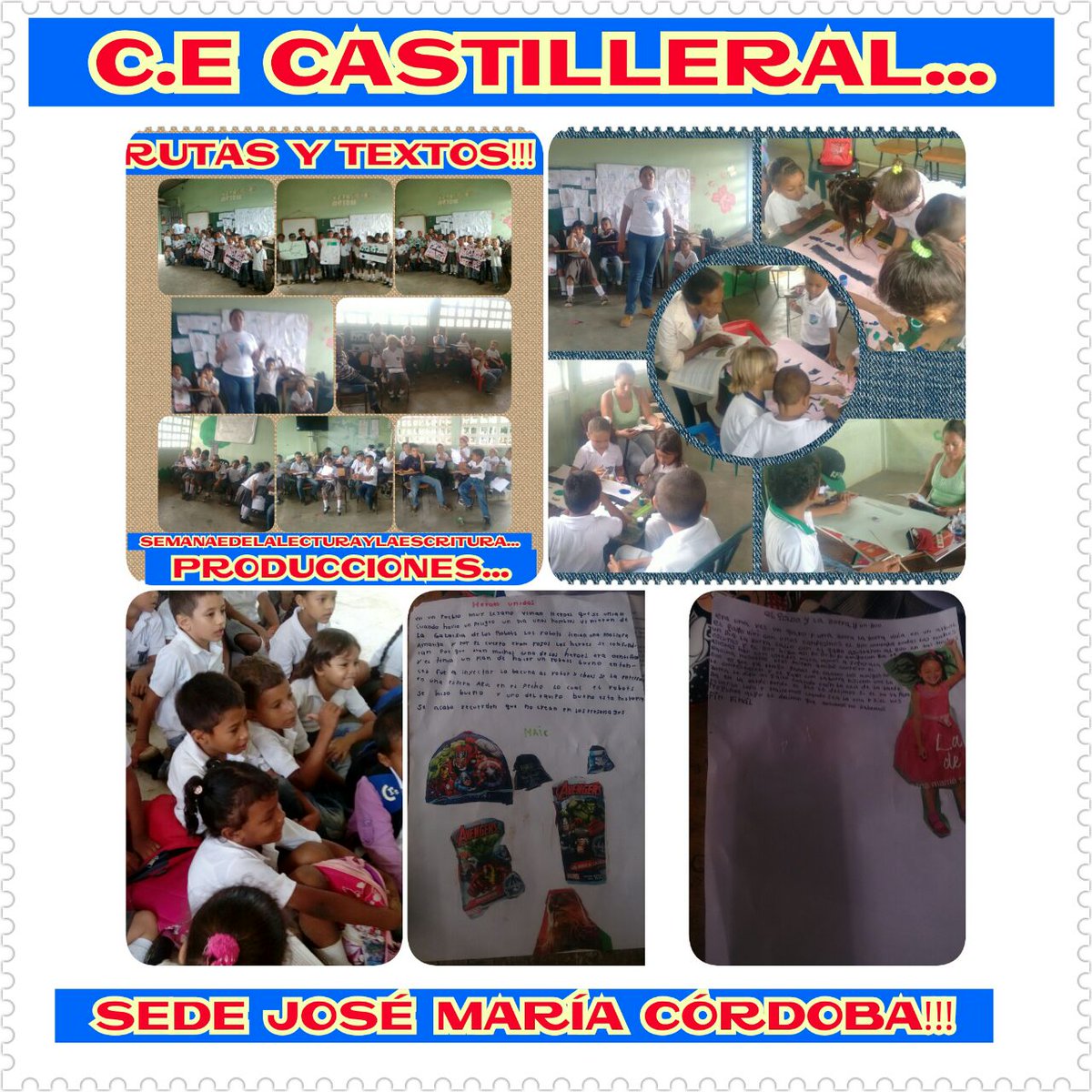 CeCastilleral's tweet photo. Activemos la imaginación📖leamos un cuento.#SemanaE  📝📖
 @SEMLORICA1 @Mineducacion https://t.co/bKWN0DRbLC