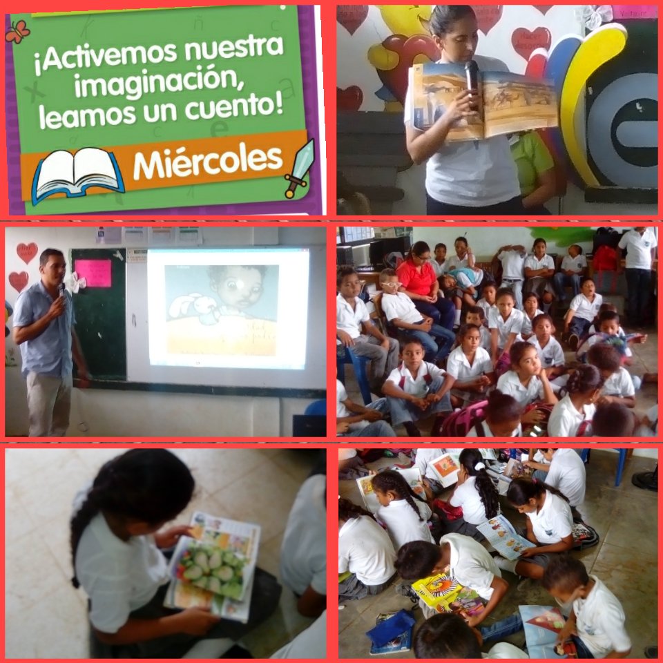 CeCastilleral's tweet photo. Activemos la imaginación📖leamos un cuento.#SemanaE  📝📖
 @SEMLORICA1 @Mineducacion https://t.co/bKWN0DRbLC