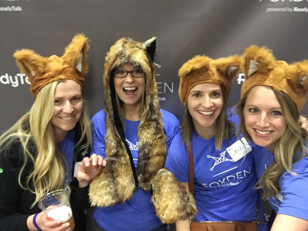 debbiesqueen's tweet image. Join us at #FoxDenPartty @foxdenio @ReadyTalk