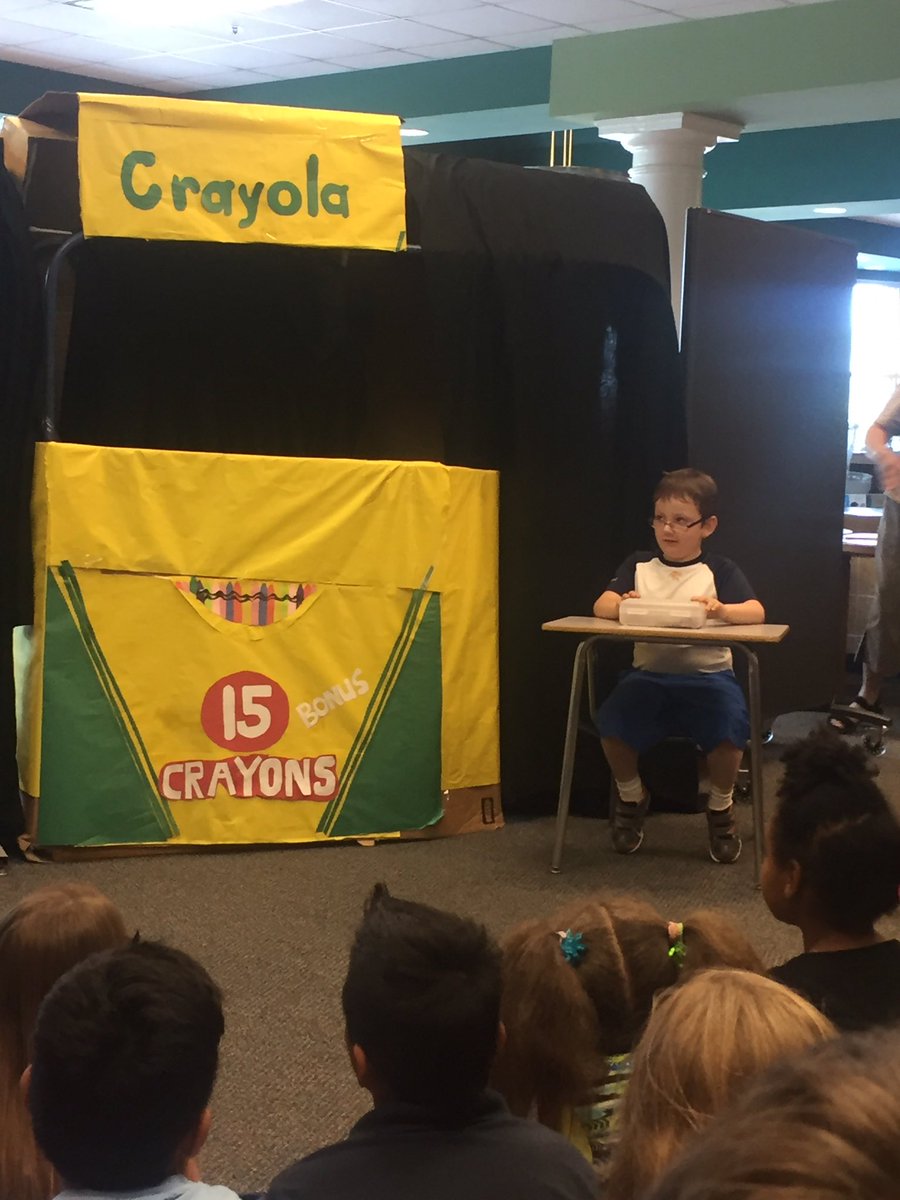 MsBrowning3rd's tweet photo. Ms. Franklin and the Drama Club did a fabulous job with The Day The Crayons Quit! We loved it!#WEproud @JuneJoonie1 https://t.co/QrdeO6NHp3