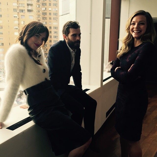 SheoutVip's tweet photo. #TBT #EloiseMumford #DakotaJohnson #JamieDornan #FiftyShadesFirst ๐ https://t.co/KfqW4SpYMU
