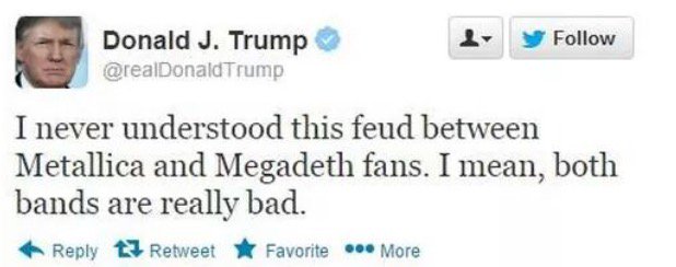 ChrisAdlerMusic's tweet image. Saw this #Trump tweet, got to thinking, wanna really shake things up? A #Mustaine &amp;amp; #Blythe ticket!