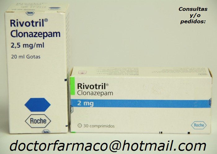 Precio rivotril 100 comprimidos