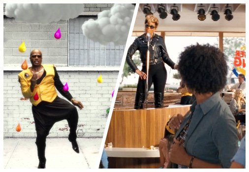 dotcomdon's tweet photo. Not sure which ad I dislike more: mc hammer starburst or the mary j blige crispy chicken sandwich at burger king... https://t.co/YBWKQZeSTe
