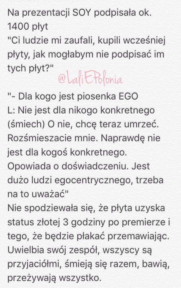 LaliEPolonia's tweet photo. #INFO Streszczenie pierwszej części programu #Nuncaestarde #LaliEnNET https://t.co/3aUUtgfHab