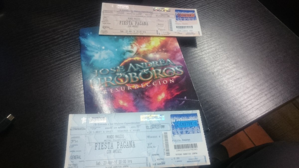 facebook.com/UroborosChile/… PROMOCIÓN EXCLUSIVA DE ENTRADAS + CD RESURRECCIÓN <a href="/j_a_uroboros/">José Andrëa</a> <a href="/juanfloreschino/">Juan flores Chino</a>