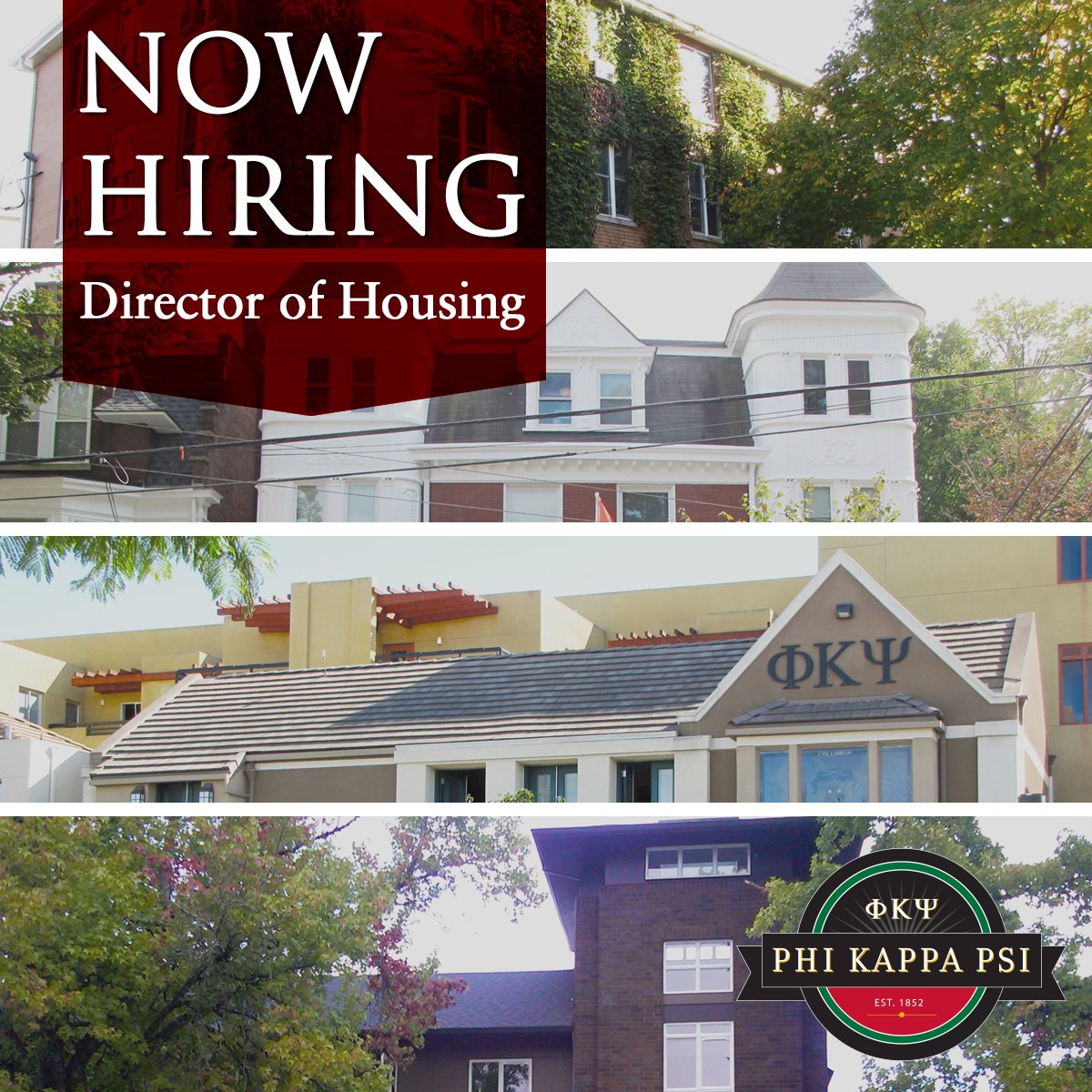 Know someone who is excited about giving back to Phi Psi? We're hiring a Director of Housing!bit.ly/1WAt9RT