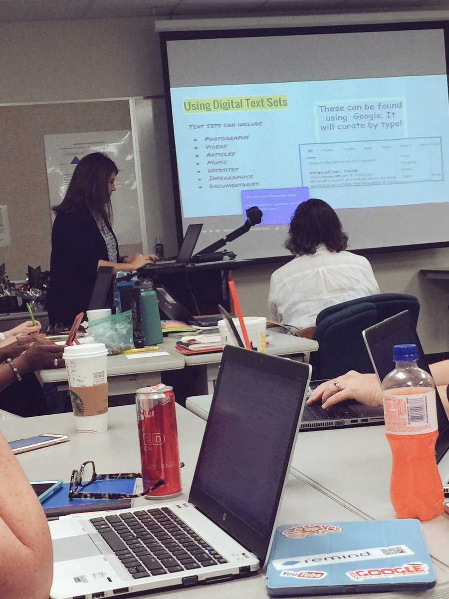 Gina_TechEDU's tweet photo. Thanks for the great learning today! @rlangston731 @misschris61 #gettingdigiwithit https://t.co/zhtkd3bYFw