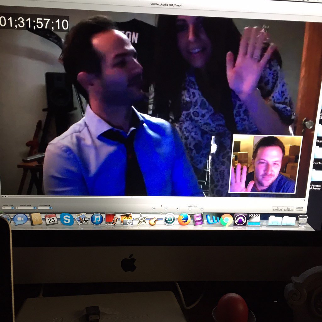 ChatterLeaks's tweet photo. Delivering #Chatter #chattermovie @thepetecapella @RENITACASTING @MrBradyThiessen https://t.co/eMGmBGSdzv https://t.co/k6b8bXpk9A