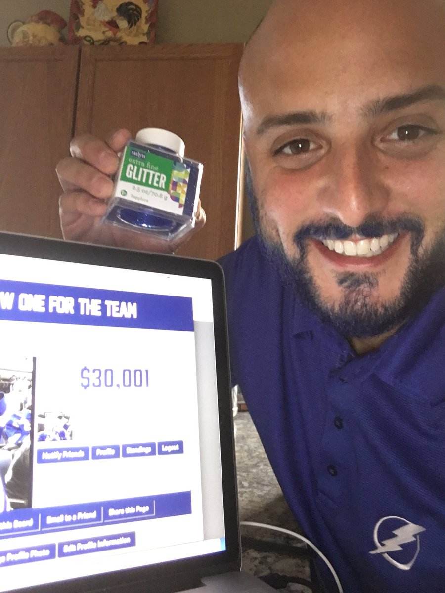 anthonypedicini's tweet image. Thank you, all of you. $30k for @PediatricCancer through @TBLightning &amp;amp; @Beardathon thanks! @espn
