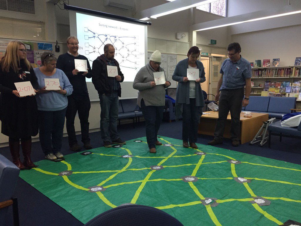 matt_skoss's tweet photo. Sorting decimals on a Sorting Mat at #STEMsummit16 https://t.co/kCYyqphrMA https://t.co/XkJBYxMNBU https://t.co/qZVGSRF79h