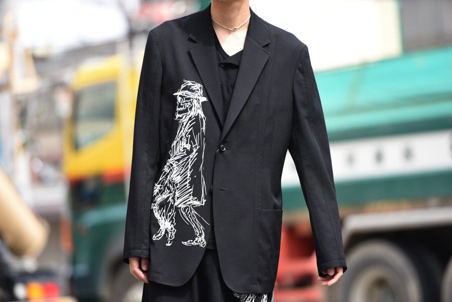 男女兼用 カジュアルウェア 16ss yohji yamamoto デッサンセットアップ