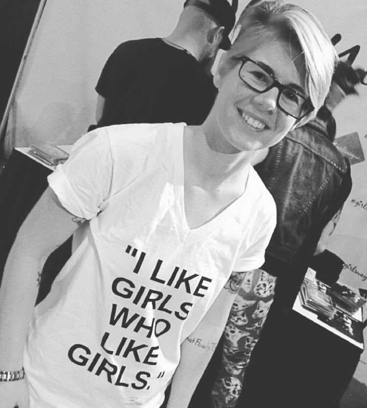 TheBreeMills's tweet image. QUESTION: If I made more @girlswaynetwork tees, would you want one?