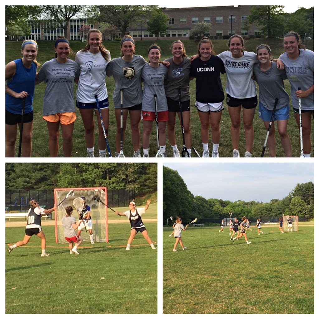 NDA_Lacrosse's tweet photo. Thank you to our awesome alums for a fantastic game! So great to have you on campus! #ndalax #onceacoug #glorydays https://t.co/863Sl9gicH