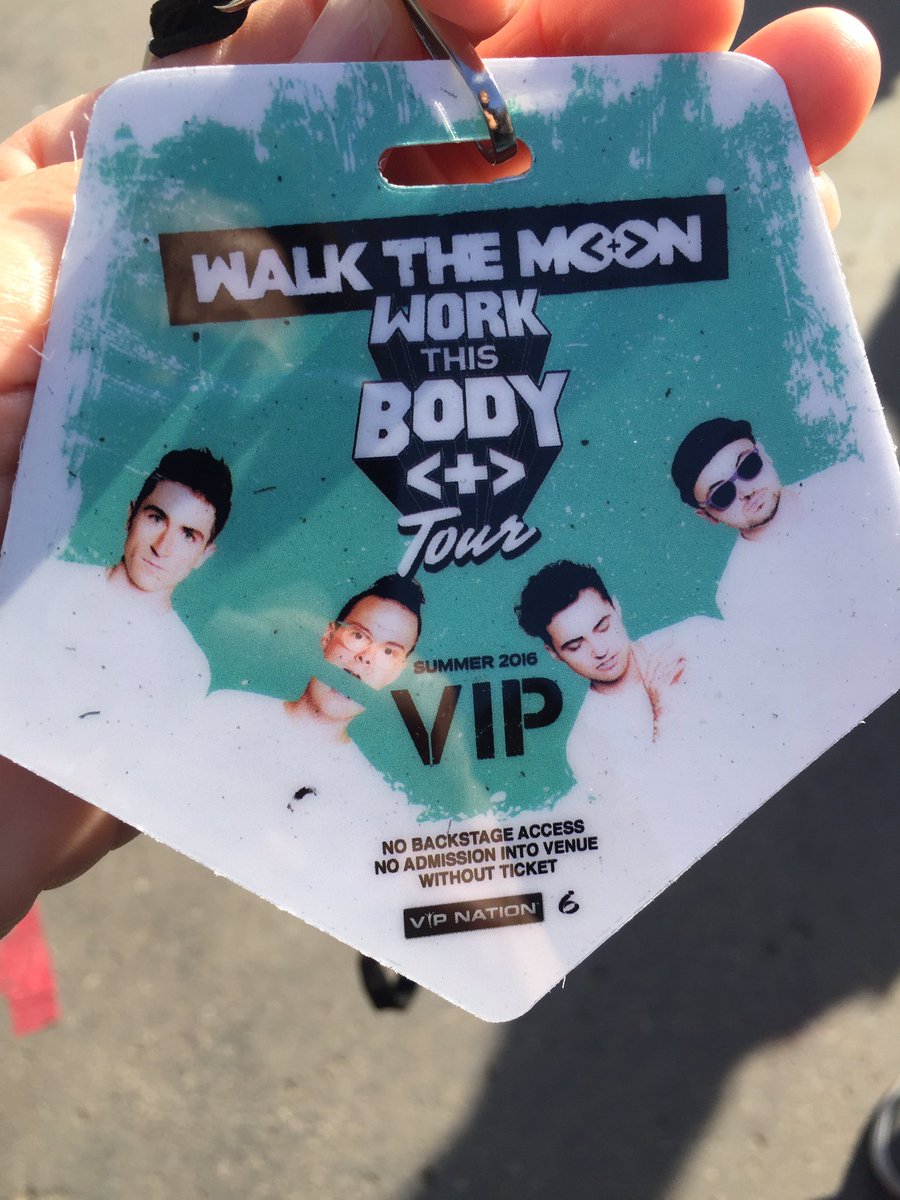 alisa92127's tweet photo. @WALKTHEMOONband Tonight! @SDSU #WalkTheMoonVIP https://t.co/ByMgimxmOW
