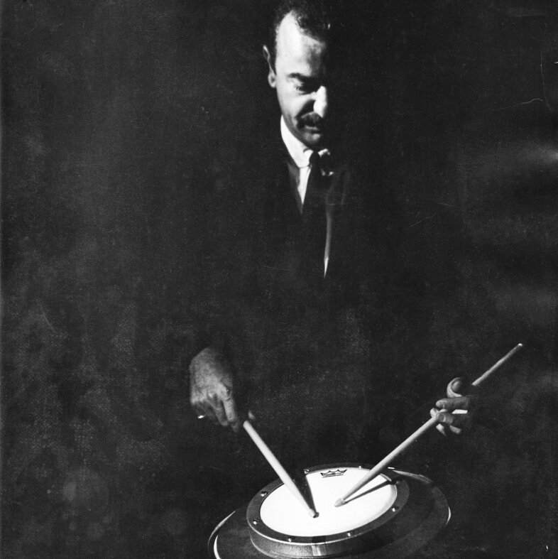 remopercussion's tweet photo. Throwback to Remo Belli on the first Remo Practice Pad! #RememberRemo #practicepad #teamremo #tbt #drumhead #drums https://t.co/mVTT098jif