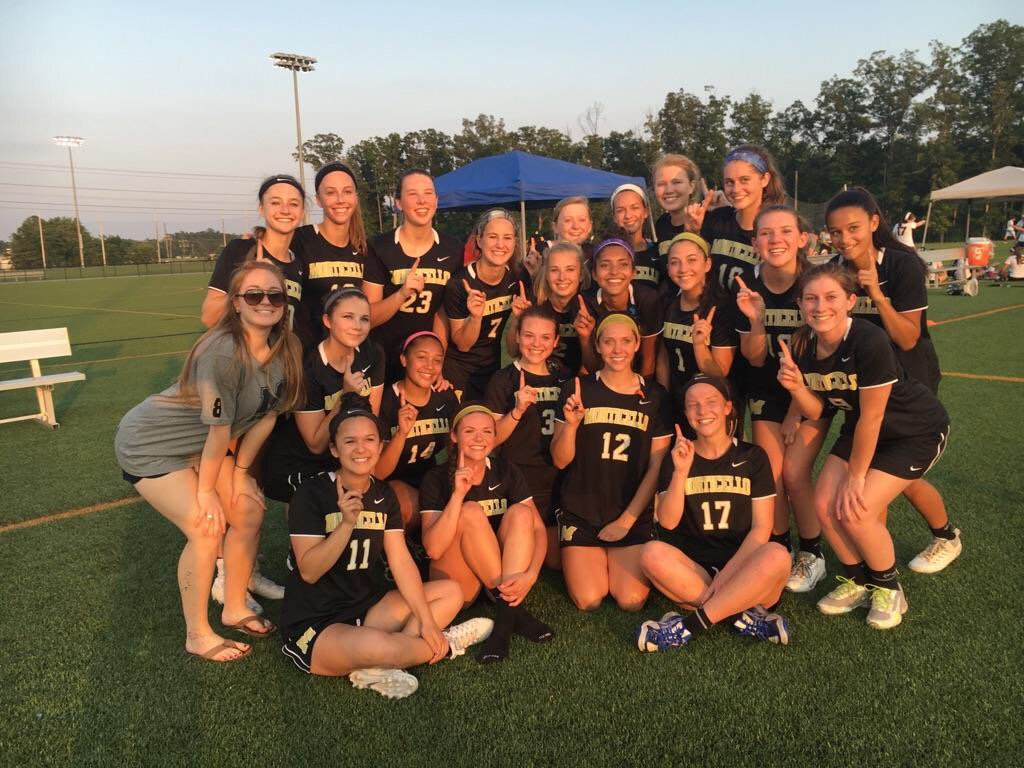 MonticelloAD's tweet photo. Girls Lacrosse Region Quarterfinal - Monticello 20, Midlothian 10 final.  Yeah White!  #WeAreMonticello https://t.co/cyQSwsln4E