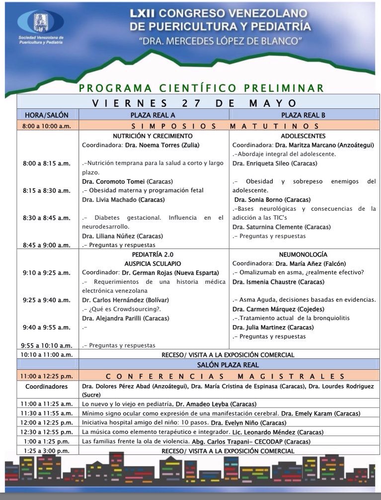 pah_elsistema's tweet photo. #Reto #ponencia #NIS #ProgramaHospitalario y #ProgramaEE @elsistema en el LXII Congreso #Pediatría @FundaMusicalR https://t.co/W9zg7XEWz3
