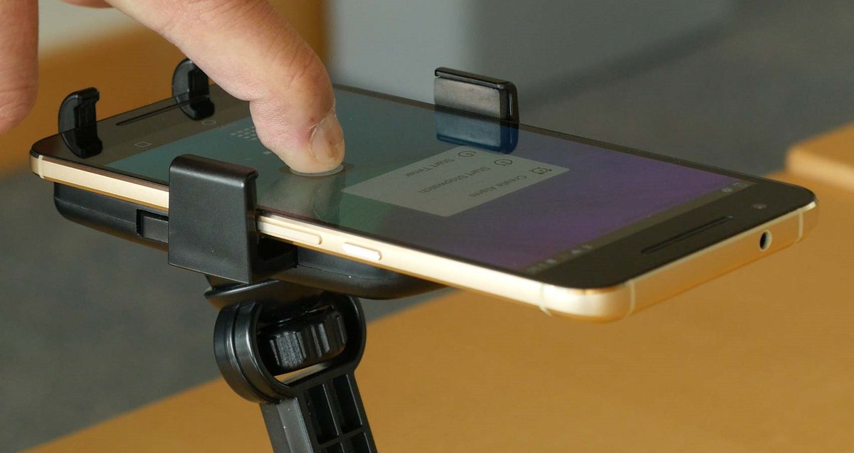 ForcePhone adds pressure sensitivity to any phone using ultrasonics puls.ly/9CR4rQ #mobile