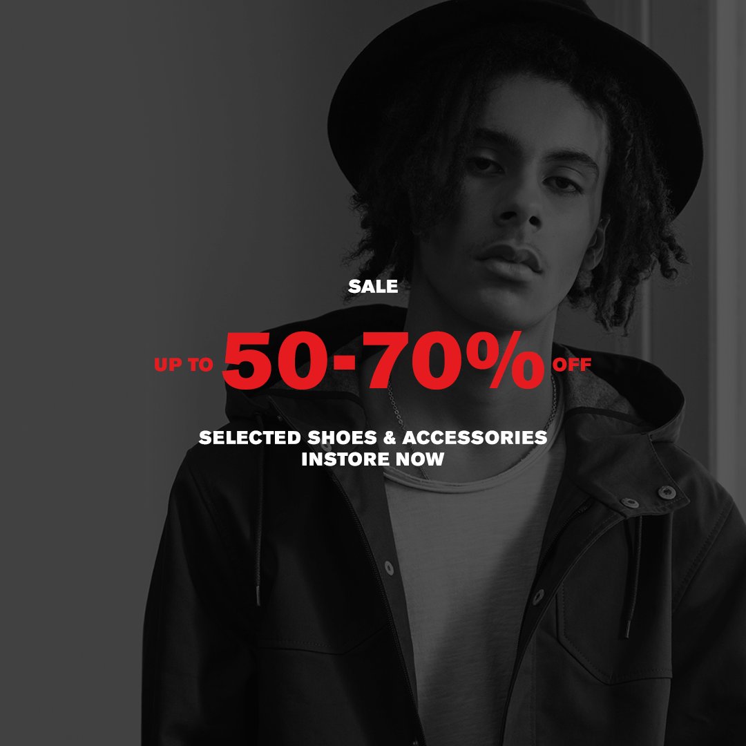 TopmanAU's tweet photo. SALE
Up to 50 – 70% off selected shoes and accessories
SHOP SALE INSTORE NOW
Selected items only https://t.co/TRDr1w5N7y