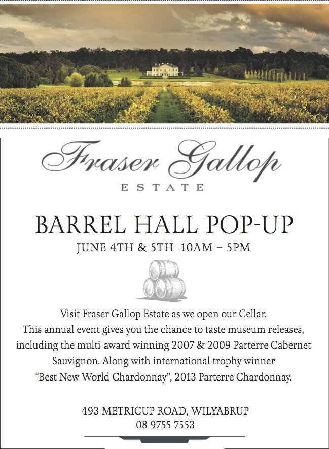 Our annual #WADay barrel hall tasting is back! #Cabernet vertical anyone? #margaretriver