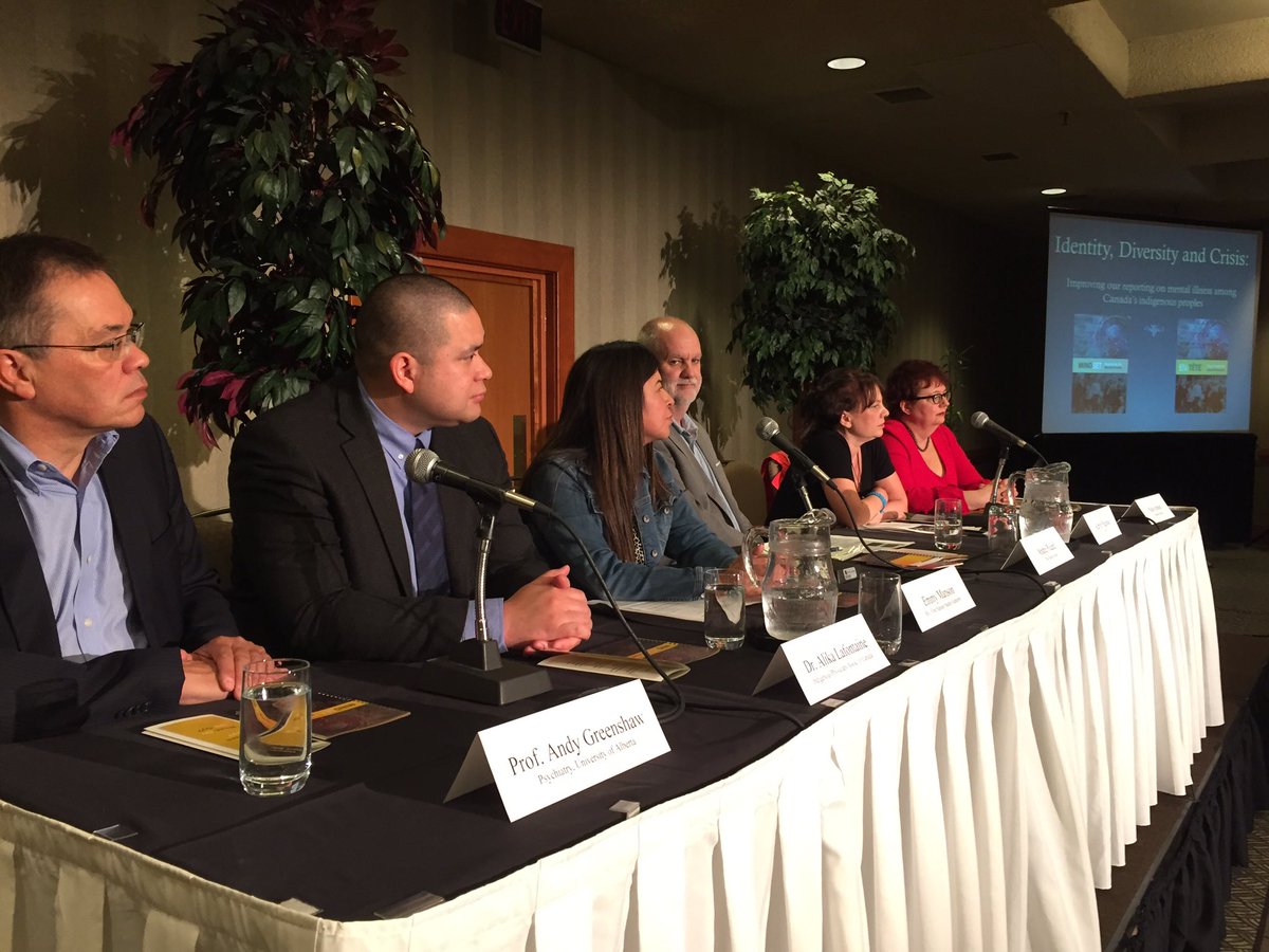 duncanmccue's tweet photo. The @mindset_guide panel on #mentalhealth reporting in #indigenous communities starting now #mindsetindigenous https://t.co/mdQKMX2FhI