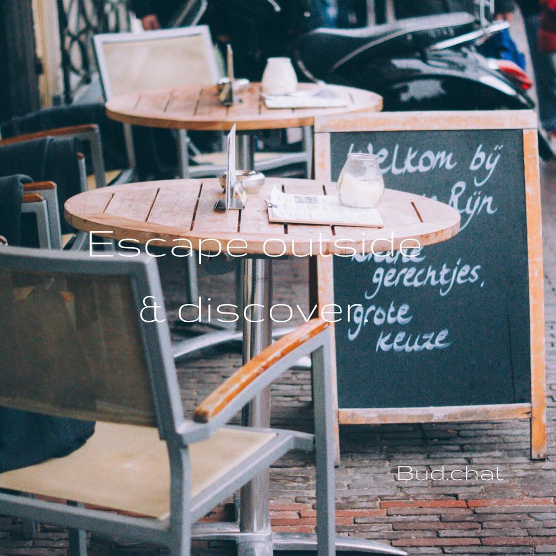 Escape outside &amp; discover with bud.chat #sydney #sydneylocal #sydneyeats #drink #party #sydneyfoodie