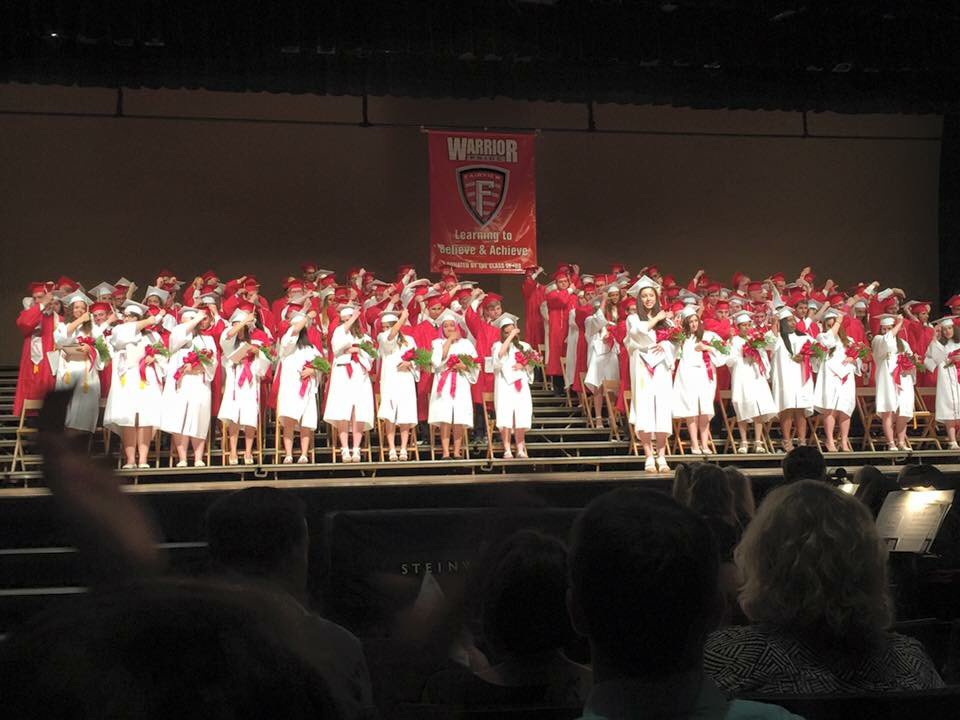 FHS_WarriorsAD's tweet photo. Congratulations to the Class of 2016. Good students &amp; athletes. Go into the world and be great. @FPSchools https://t.co/BqNUj90H8Y