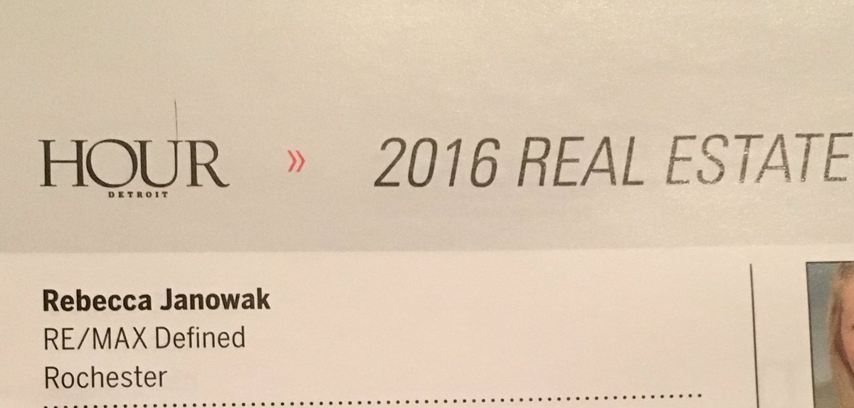 SoldBy_Rebecca's tweet image. A big #thanks goes out to all our clients past and present. 2016 #hourdetroit #realestate  #allstars #realtor