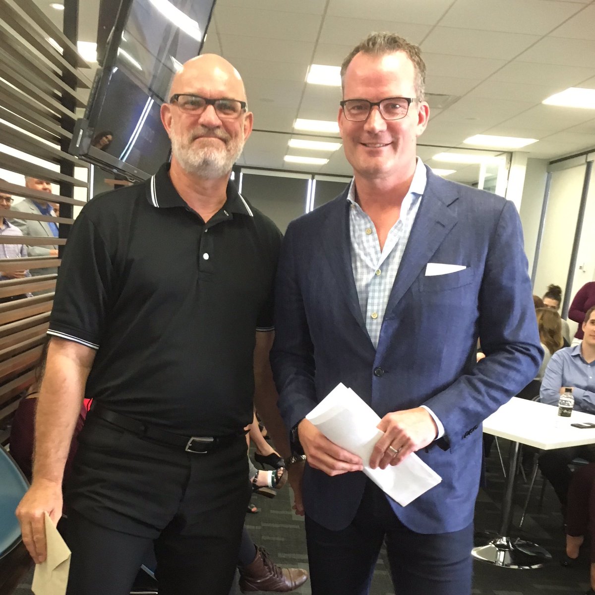lloydsadd's tweet photo. Celebrating Kevin Boyd's retirement at our Q2 meeting! #cheers #LSfamily #LSfun #happyretirement #oneinamillion https://t.co/PBISjrUDvQ