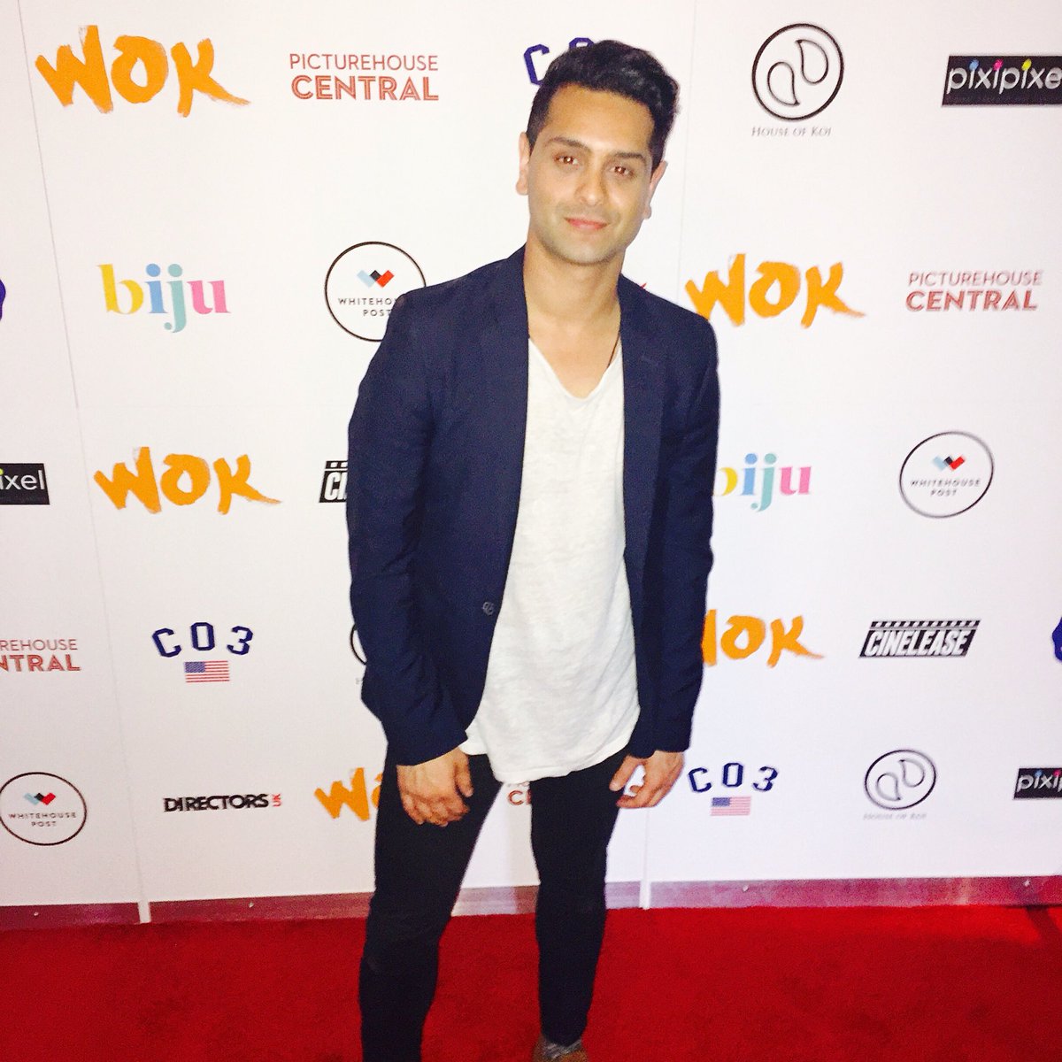 What an amazing night at the #WOK premiere. #teamwok #actor #dreams #bigscreen