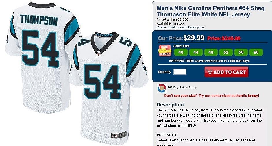 carolina panthers jerseys 29.99