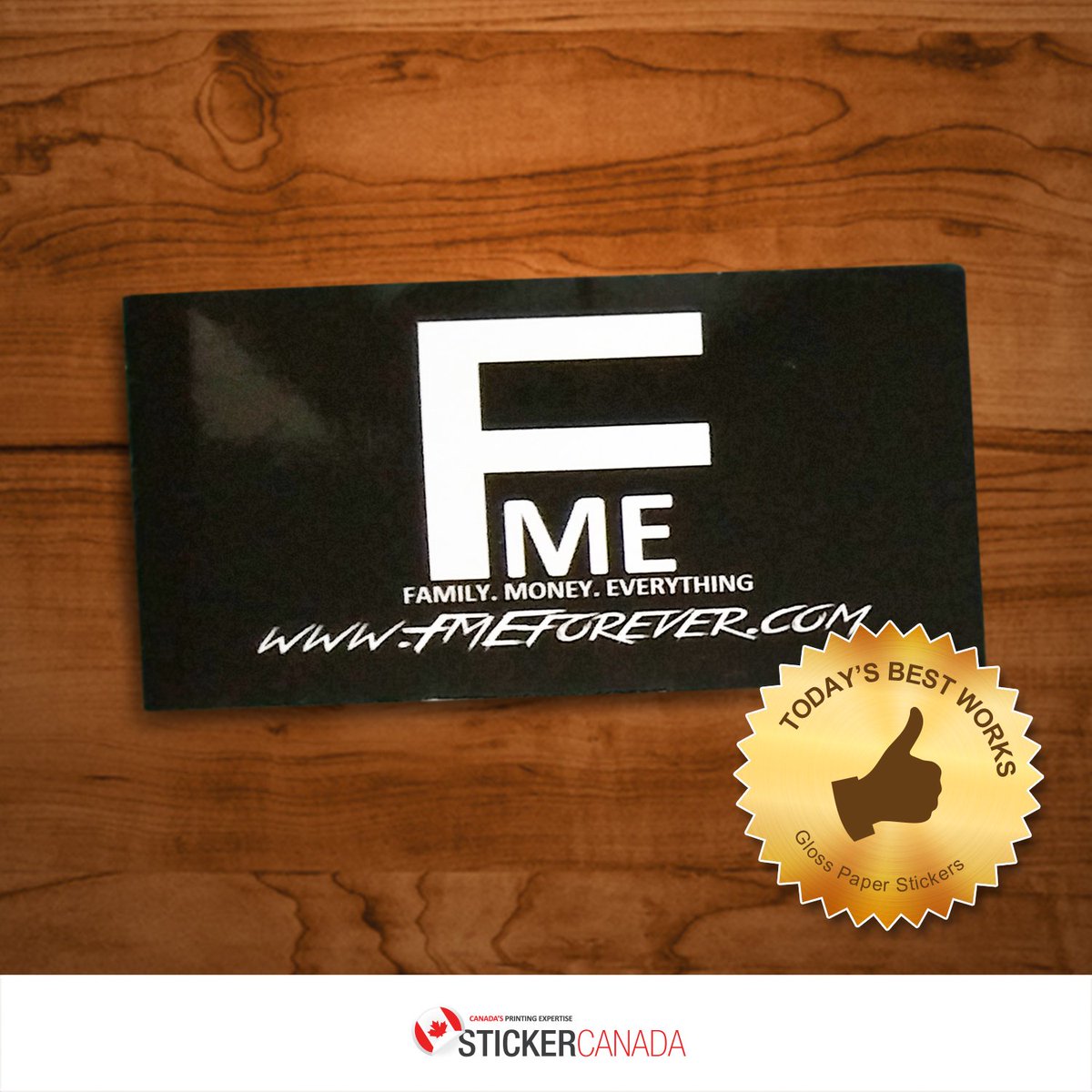 StickerCanada's tweet photo. Our #GlossPaperSticker is on #GreatStickerSale! Purchase Now to get another 1000 quantities for #FREE! #CA #ON https://t.co/aBl1X7v3KK