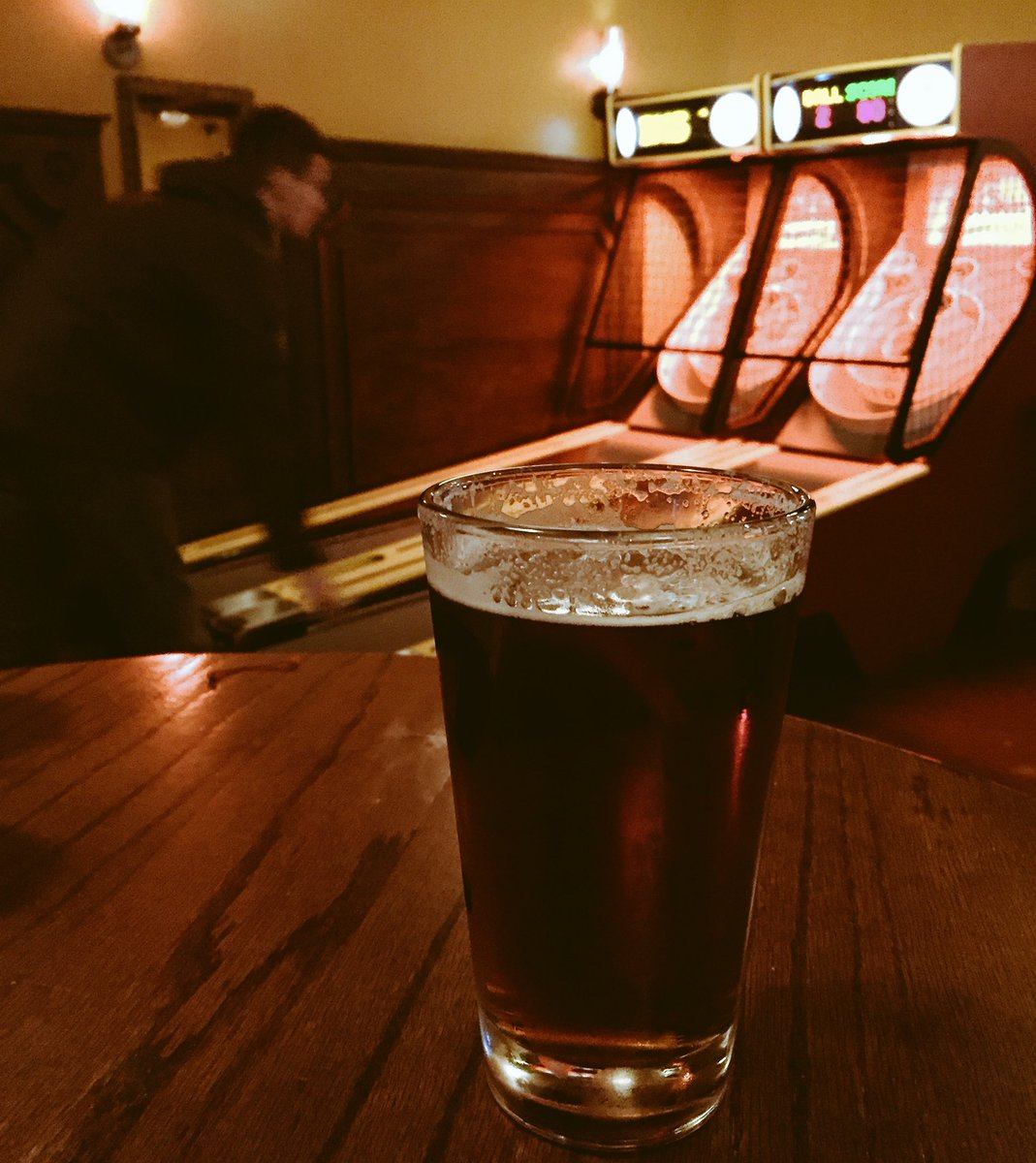 #GameOn <a href="/erniesdenver/">Ernie's Bar & Pizza</a> for our 2nd annual skee-ball tourney. On tap: Banshee, IPA, Hefeweizen and Barleywine