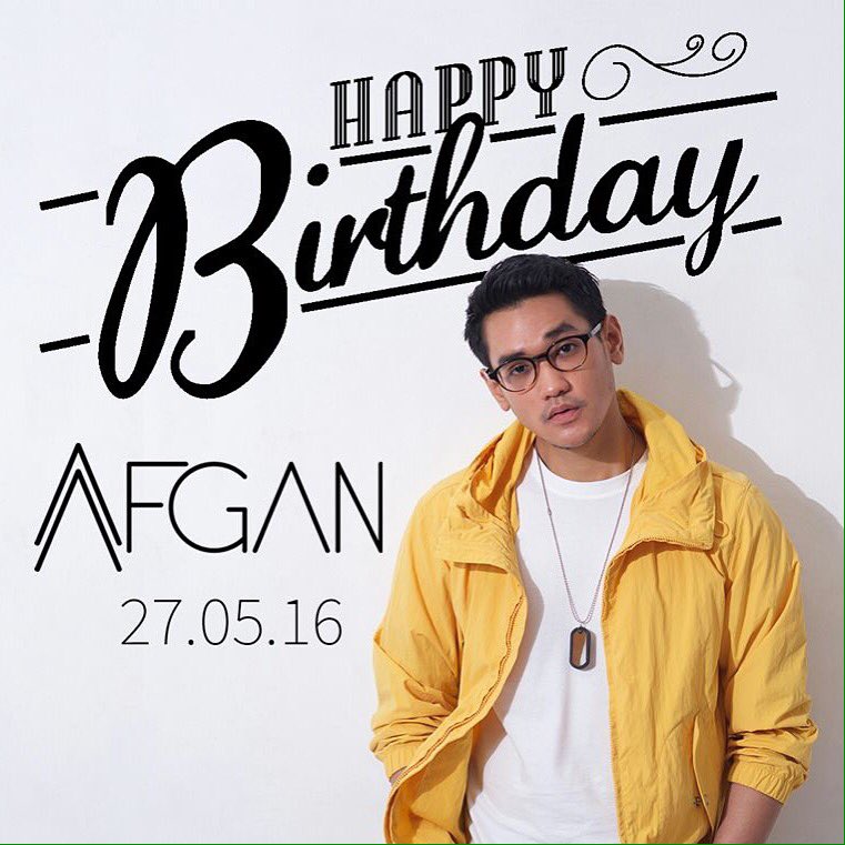 Selamat ulang tahun <a href="/afgansyah_reza/">-</a> wish you all the best. Ditunggu selalu karya2nya! #27thAfgan