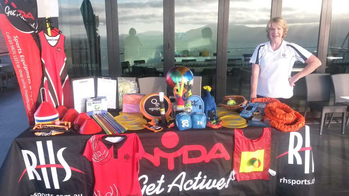 Great sunny day to #getactive and visit us at the Rockhampton <a href="/achperqld/">ACHPER QLD</a> #HPE conference!