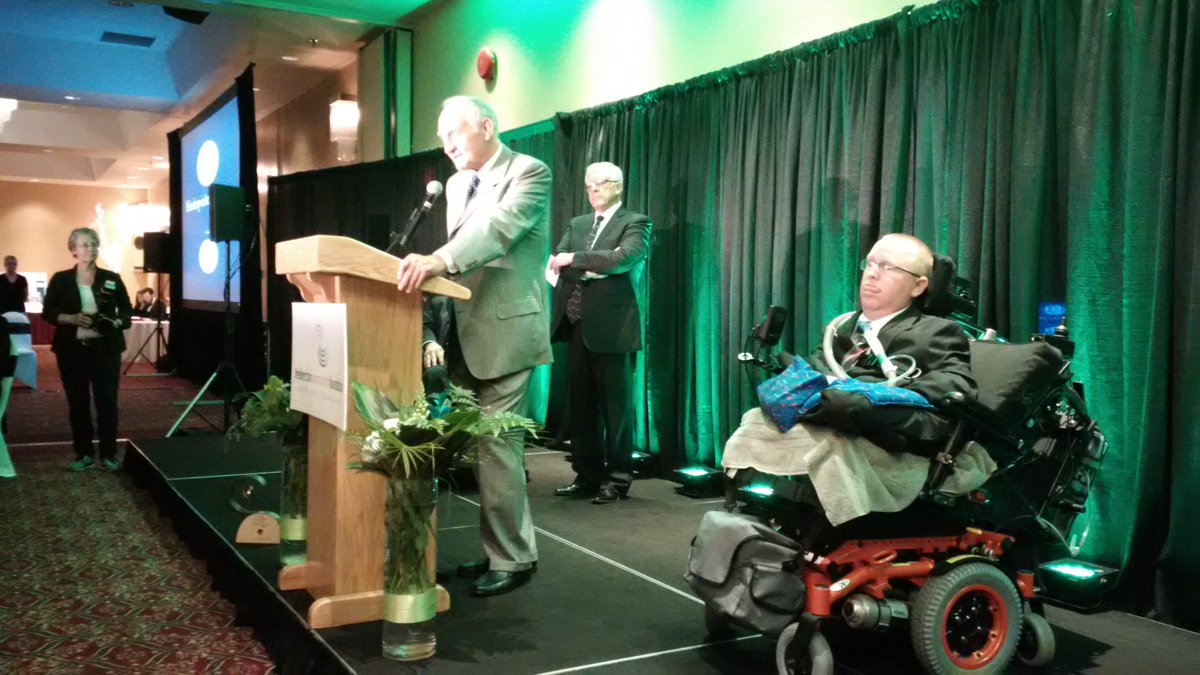 jodyRcarr's tweet photo. .@FrederictonCF gives $5K to a charity on behalf of each #PIA2016, Jim Ross donated to @Jwoodfoundation. Class act. https://t.co/S8QC9Z5JJU