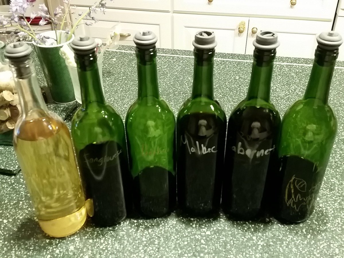 Now that I know it's #NationalWineDay it's time to work on the samplers of the wine we just bottled! #lifeisgood